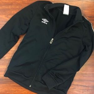 Umbro boys diamond stripe athletic jacket M 8-10